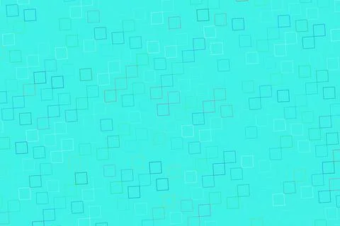 Abstract geometric pattern background with squares in blue Stock Illustration