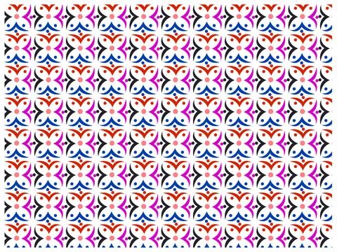 Abstract geometric pattern background templet Stock Illustration