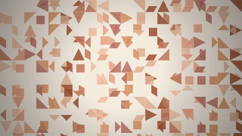 Abstract Geometric Pattern Background with Triangles and Squares Stock Photos
