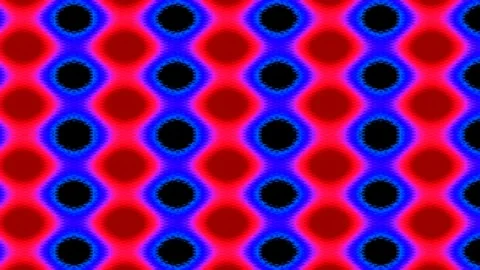Abstract geometric pattern background with vibrant blue and magenta retro d.. Stock Footage 339494817