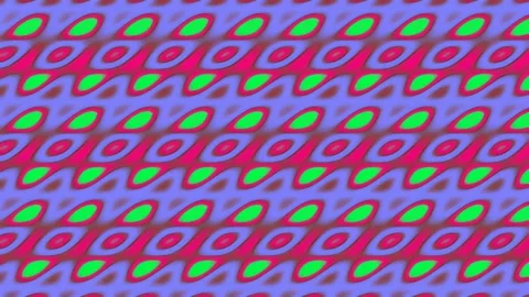 Abstract geometric pattern background with vibrant interlocking ovals, seam.. Stock Footage 341055142