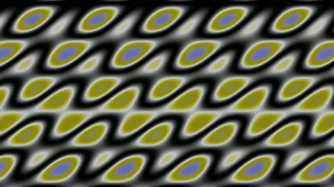 Abstract geometric pattern background of vibrant repeating waves and lines Stock Footage 342160223