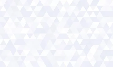 Abstract geometric pattern background, white polygon mosaic shape vector desi Illustrazione stock