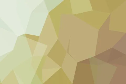 Abstract geometric pattern with beige and green tones Stock Illustration