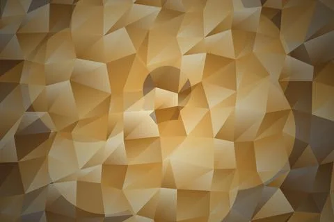 Abstract geometric pattern with beige and brown tones Stock Illustration