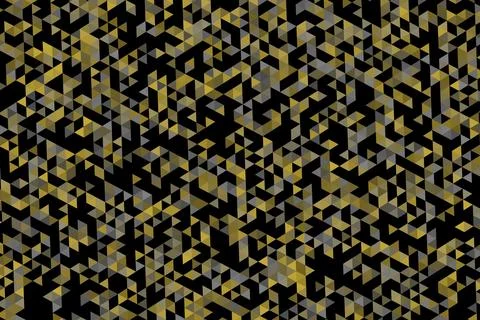Abstract geometric pattern with black gray and green colors Stock Illustration