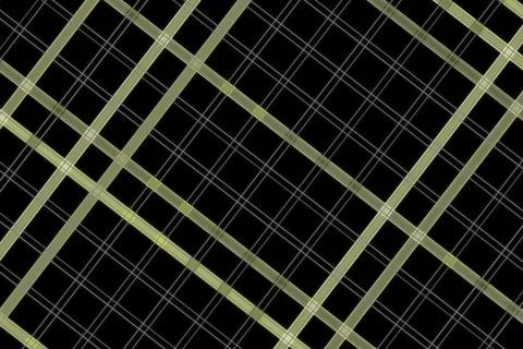 Abstract geometric pattern with black, green, and gray lines Stock Illustration