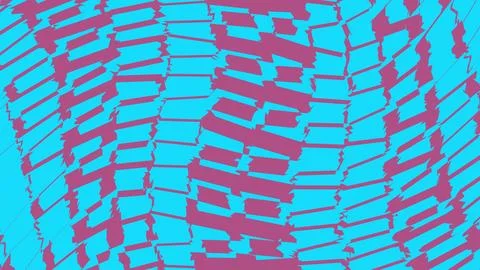Abstract geometric pattern with blue and pink squares Illustrazione stock