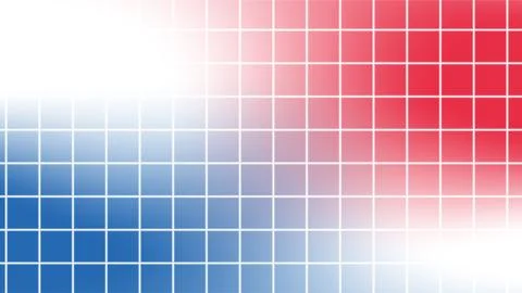 Abstract Geometric Pattern with Blue and Red Tones. 스톡 일러스트