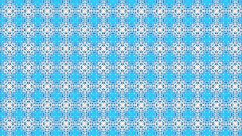 Abstract geometric pattern with blue and white shapes. Modern decorative design Stock Illustration