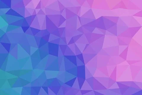 Abstract geometric pattern with blue and purple shades イラスト素材