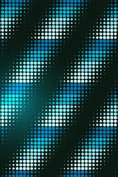 Abstract Geometric Pattern with Blue and White Dots Stock Photos