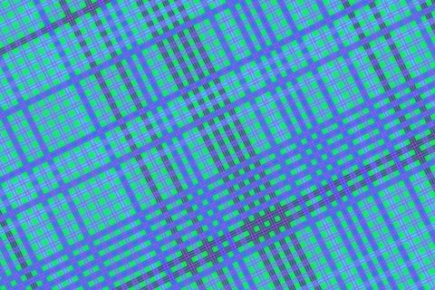 Abstract geometric pattern with blue and green lines Foto stock