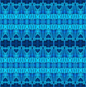 Abstract geometric pattern blue black Stock Illustration