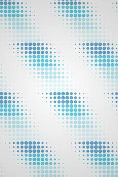 Abstract Geometric Pattern with Blue Circles Stock Photos