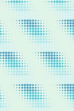 Abstract Geometric Pattern with Blue Circles Stock Photos