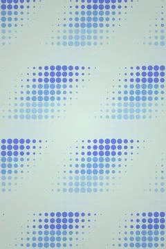 Abstract Geometric Pattern with Blue Circles Stock Photos