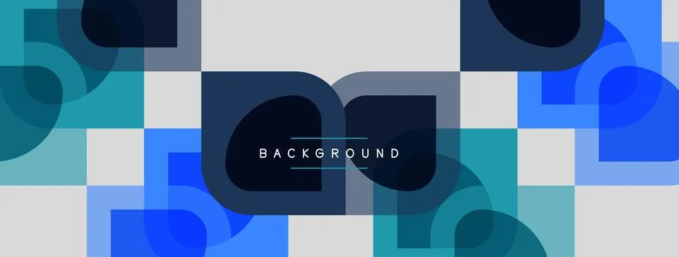 Abstract geometric pattern. Blue, gray tones create modern background. Иллюстрация