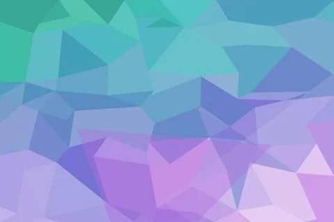 Abstract geometric pattern with blue green purple shades Stock Photos