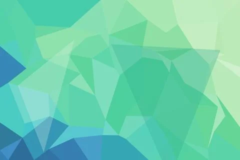 Abstract geometric pattern with blue green shades 스톡 사진