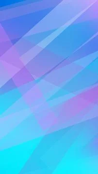 An abstract geometric pattern in blue, purple, and cyan with soft gradients.. Stock Illustration
