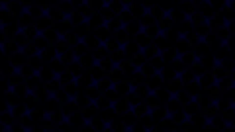Abstract geometric pattern with blue stars pulsing on black backdrop. Stock Footage 336317086