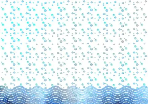Abstract geometric pattern with blue wave. Stock-Illustration
