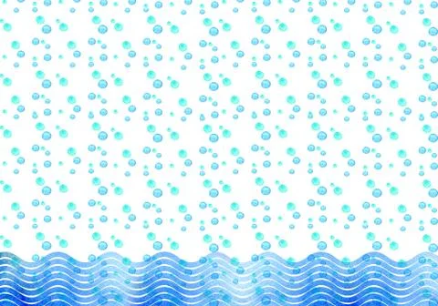 Abstract geometric pattern with blue wave. Stock Illustration