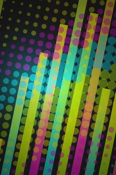Abstract Geometric Pattern with Bold Stripes Photos