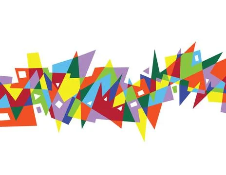 Abstract geometric pattern Bright color abstract geometric pattern Copyrig... Stock Photos