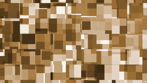 Abstract geometric pattern with brown squares Video stock 288144702