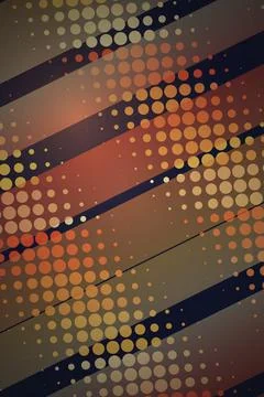 Abstract Geometric Pattern with Circles Stock Photos