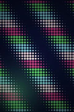 Abstract Geometric Pattern with Circles Stock Photos