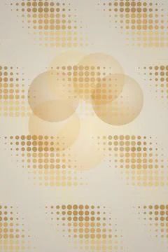Abstract Geometric Pattern with Circles Stock Photos