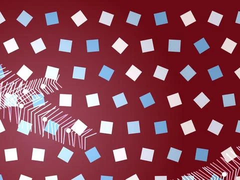 Abstract Geometric Pattern with Circuit Elements Ilustración de archivo