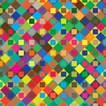 Abstract geometric pattern with colorful elements. Vector illustration backgr Stock Illustration