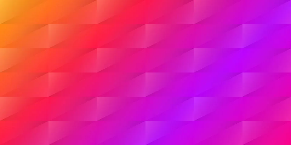 Abstract geometric pattern with colorful gradient shapes Ilustración de archivo