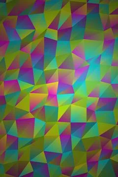 Abstract Geometric Pattern Colorful Gradient 스톡 사진