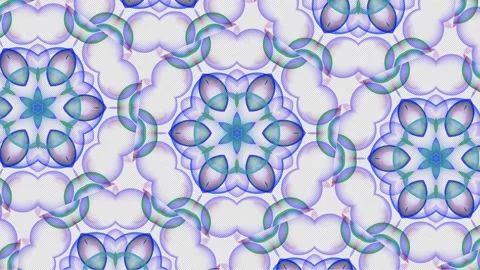 Abstract geometric pattern with colorful hexagons. Modern digital design for Stock Footage 339375489