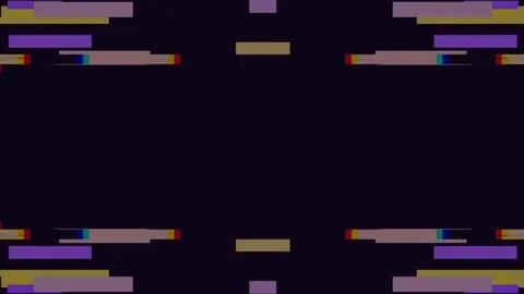 Abstract geometric pattern with colorful horizontal stripes 動画素材 341105117