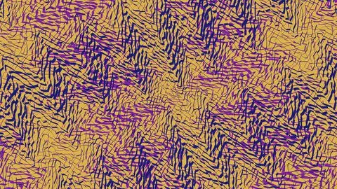 Abstract geometric pattern with colorful lines and textures Stock Illustration