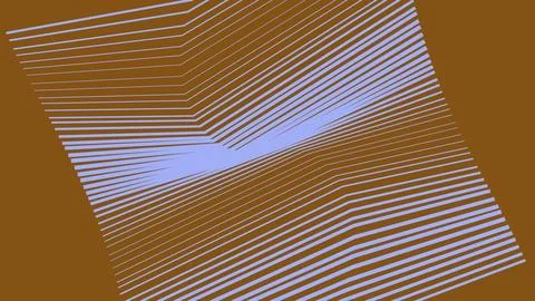 Abstract geometric pattern with colorful parallel lines イラスト素材