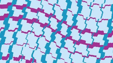 Abstract geometric pattern with colorful shapes and lines Stockillustratie