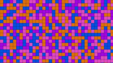 Abstract geometric pattern with colorful square blocks 스톡 일러스트