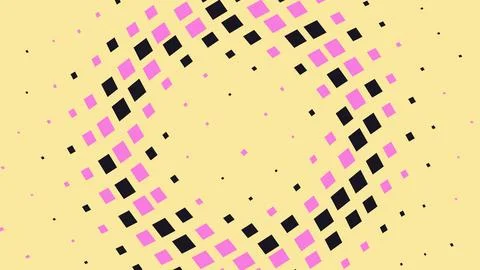 Abstract geometric pattern with colorful squares 스톡 일러스트