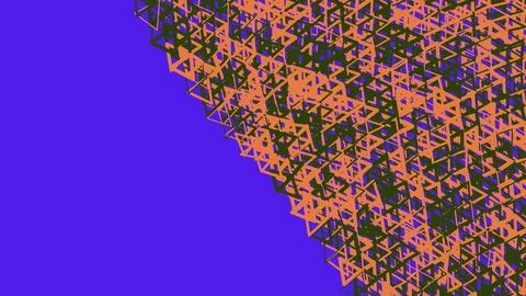 Abstract geometric pattern with colorful triangle shapes 스톡 일러스트
