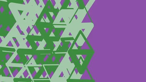 Abstract geometric pattern with colorful triangle shapes Stock Illustration