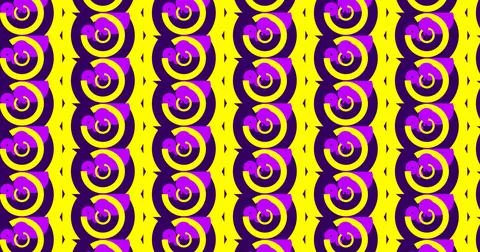 Abstract Geometric Pattern of Colorful Triangles Stock Illustration