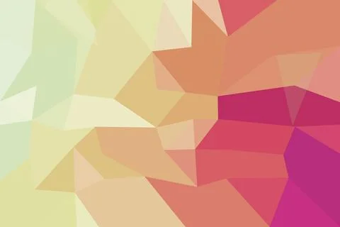 Abstract geometric pattern with colorful triangles and polygons Stock Illustration