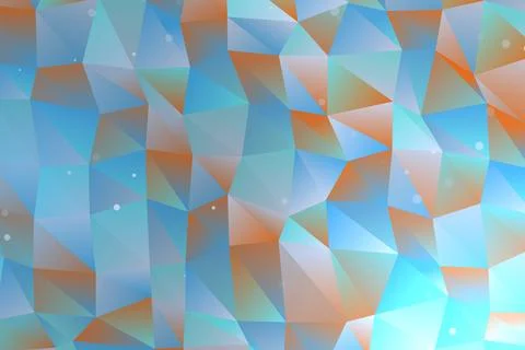 Abstract geometric pattern with colorful triangles and shapes Stock Photos
